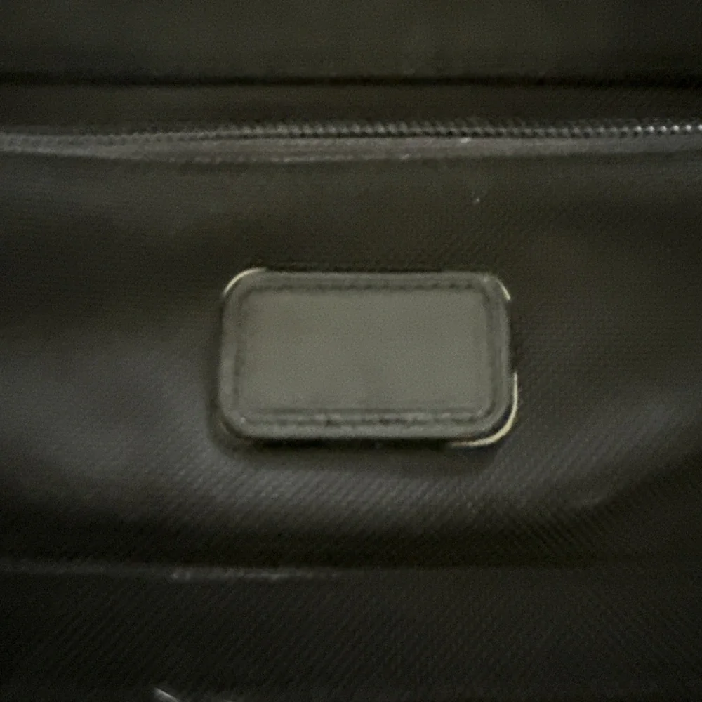 Tumi Alpha Organizer Portfolio Briefcase Laptop Bag Ballistic Shoulder Strap‎